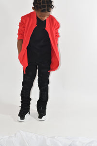 Popping Color Jacket Orange/Red