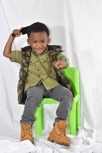 Camo Vest - Little Fellows Clothing