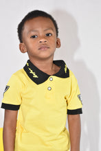 Load image into Gallery viewer, Yellow Polo Shirt - Little Fellows Clothing
